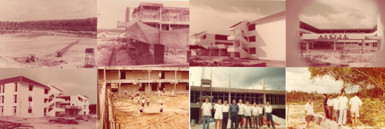 1983 年新校舍动土史料照片