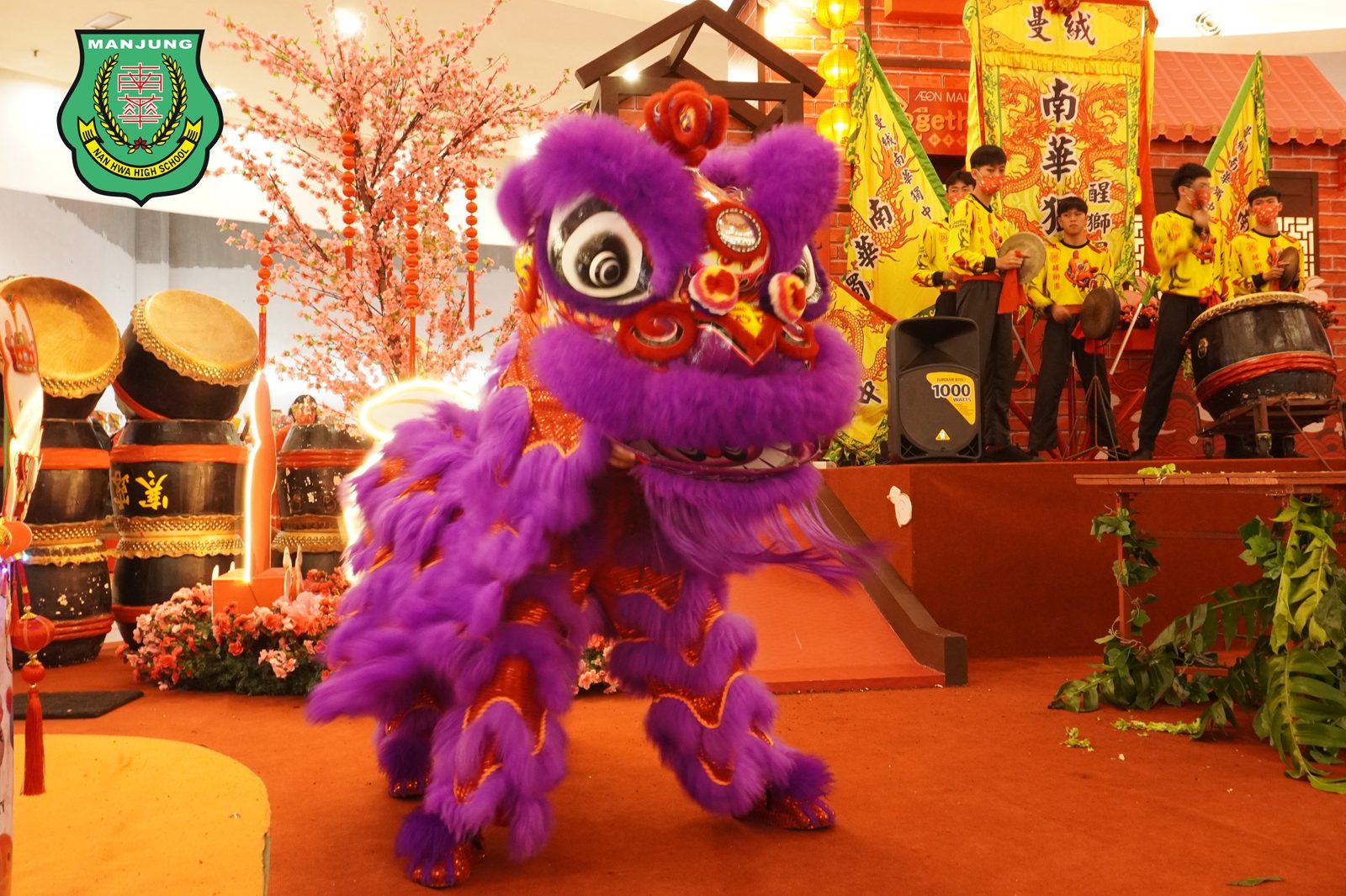 南华独中学习成果展 人潮涌动新年气息浓厚