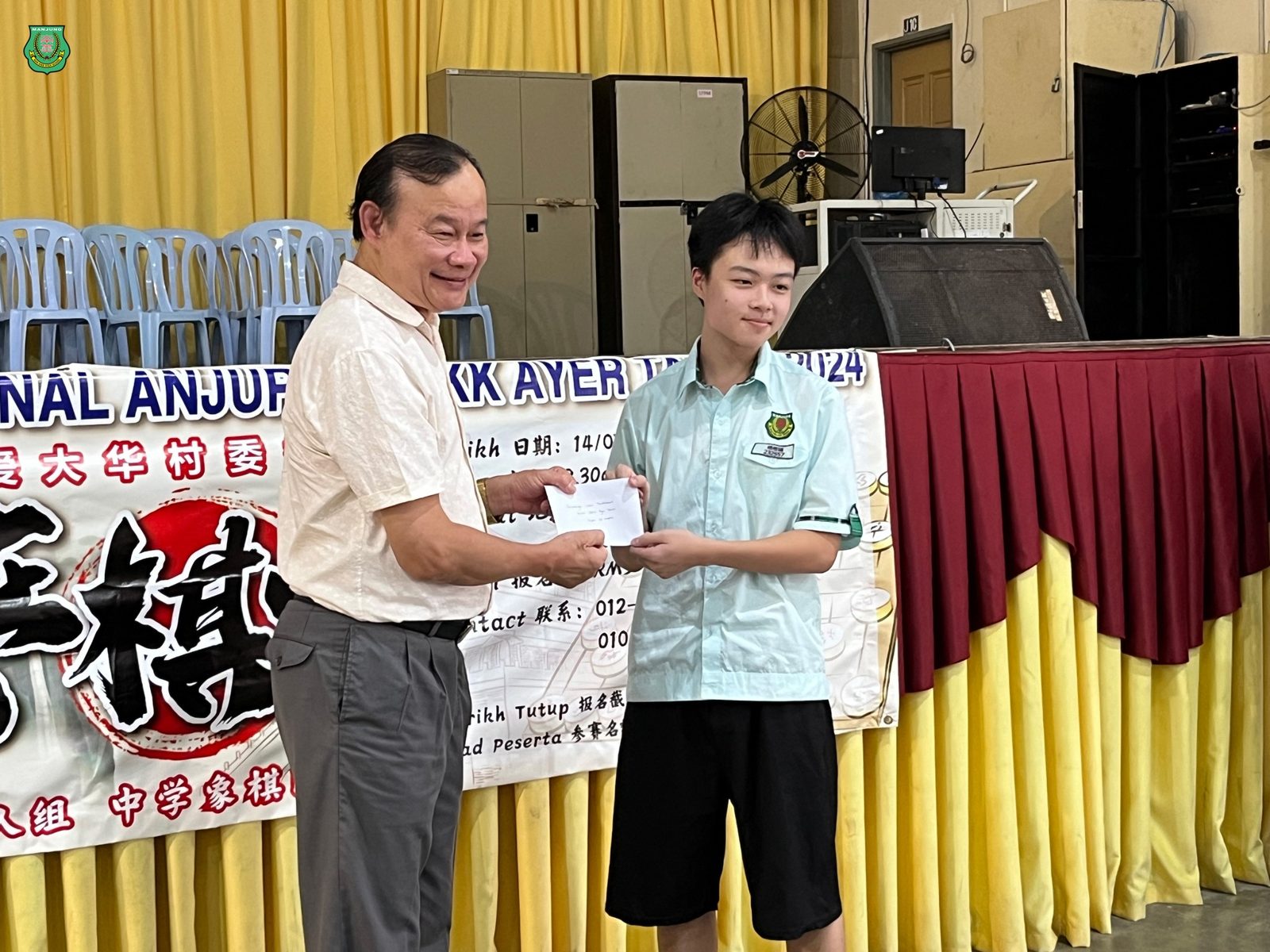 南华独中学生棋艺卓越·包揽爱大华象棋赛前五名
